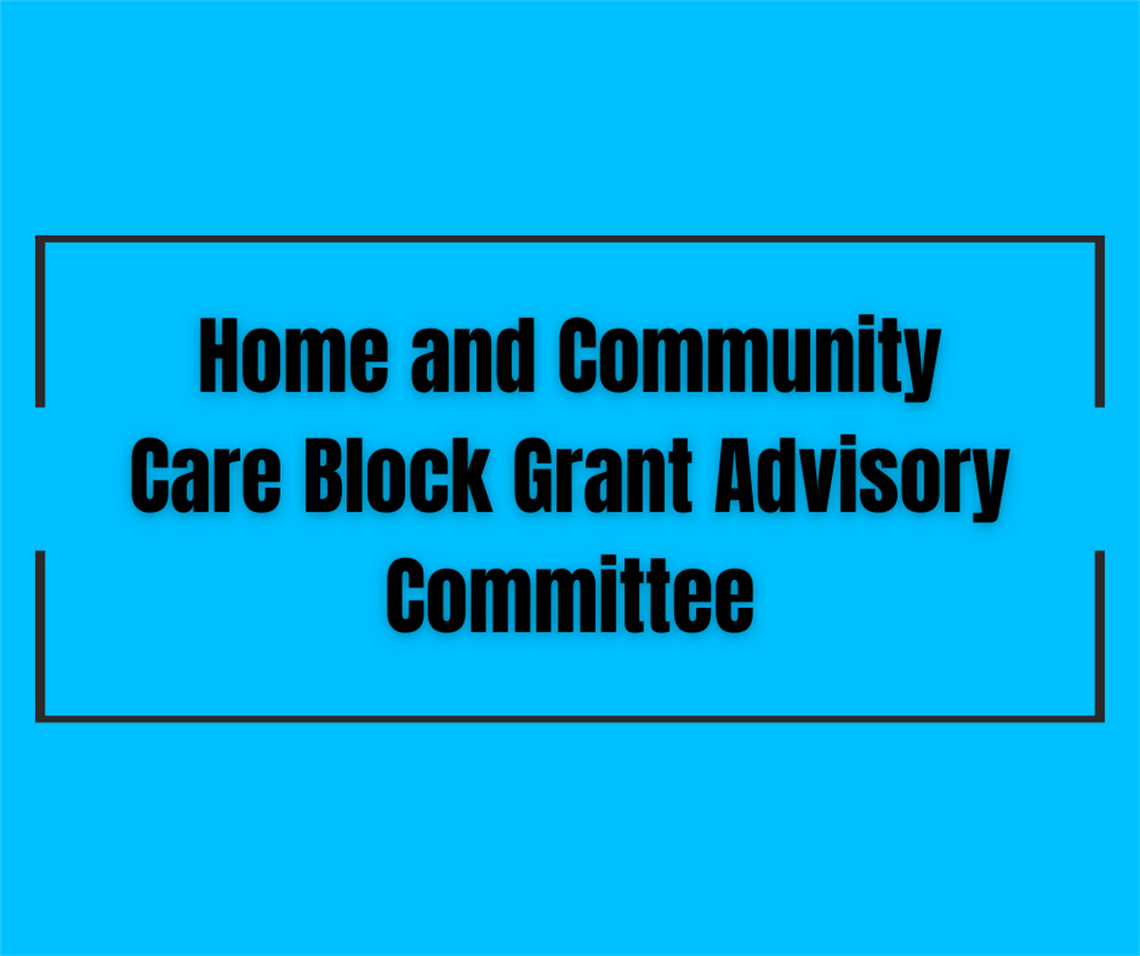 Home and Community Care Block Grant Advisory Committee Cabarrus County