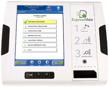 ExpressVote Voting Machine Features