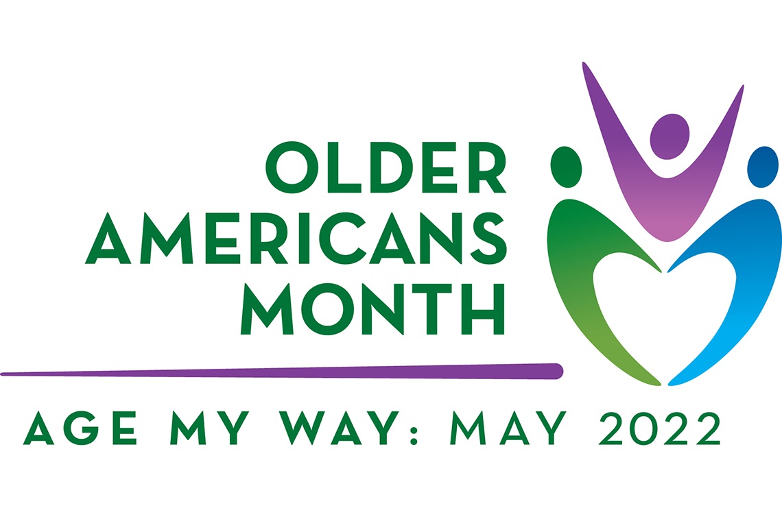 2022 Older Americans Month Logo Age My Way