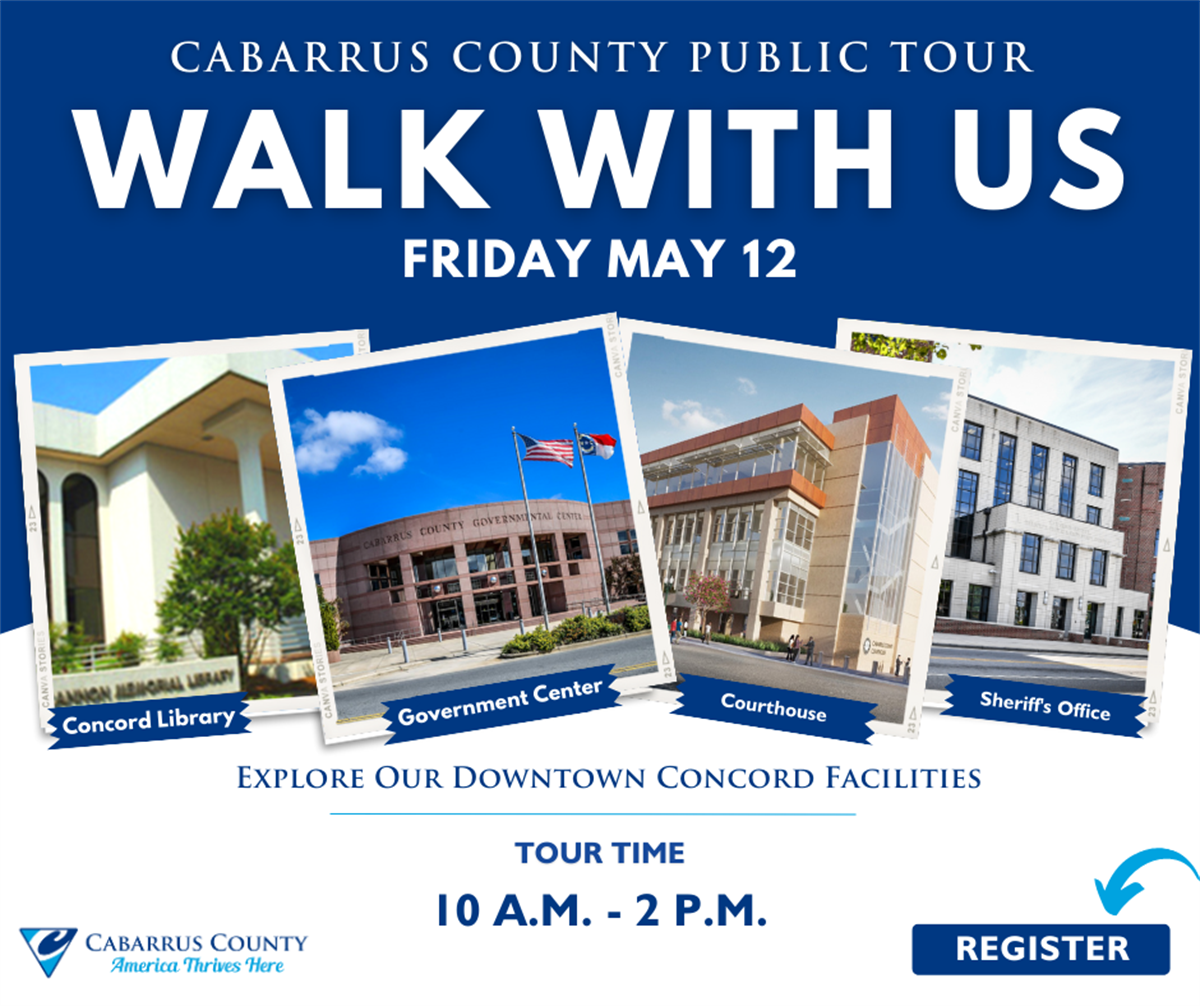 Walk With Us Cabarrus Cabarrus County