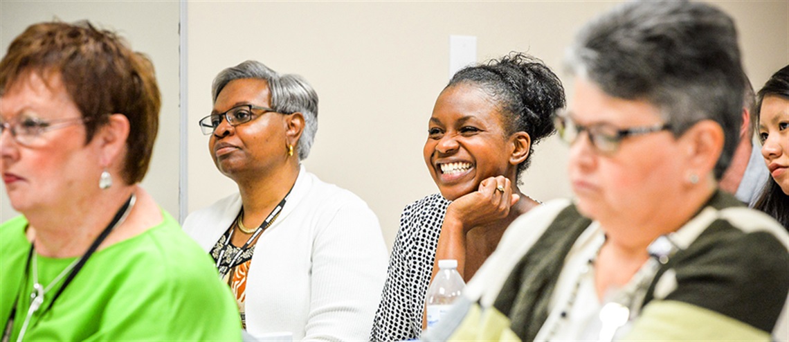 Social Workers Sitting in a Classroom