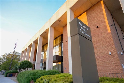 Cabarrus Courthouse exterior