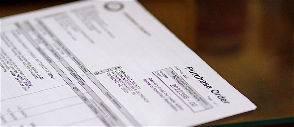 Purchase Order Example